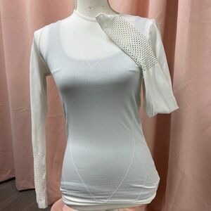 Mono B Athletic Shirt With cut out back